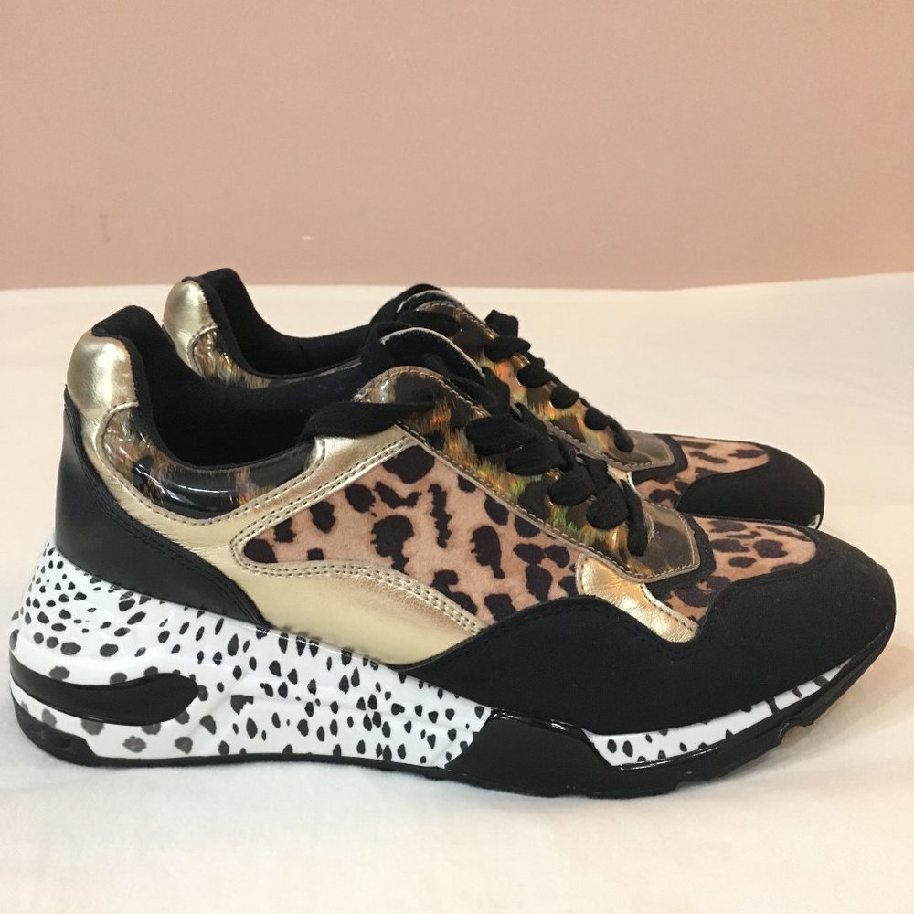 Steve Madden Cliff Animal Sneakers (Cheetah)